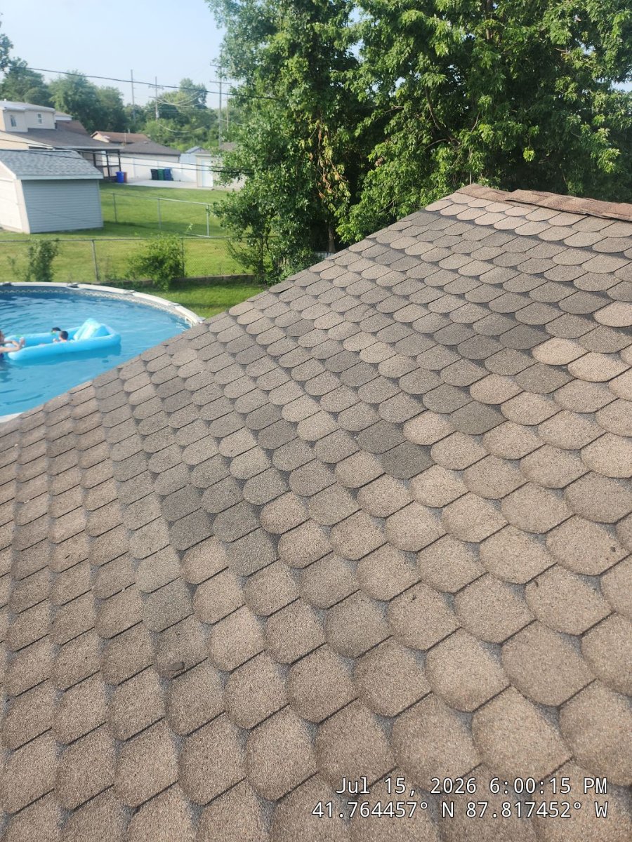 shingle repair — Robert De Los Santos