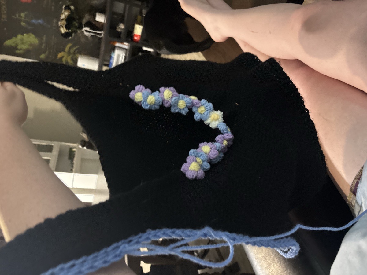 crochet top — Rio Danielle Airhart 