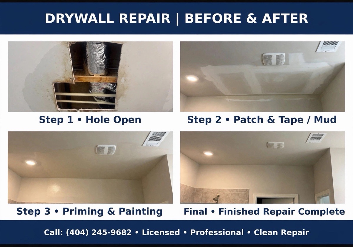 Ceiling Water Damage Repair — Saeid Nuorollahi