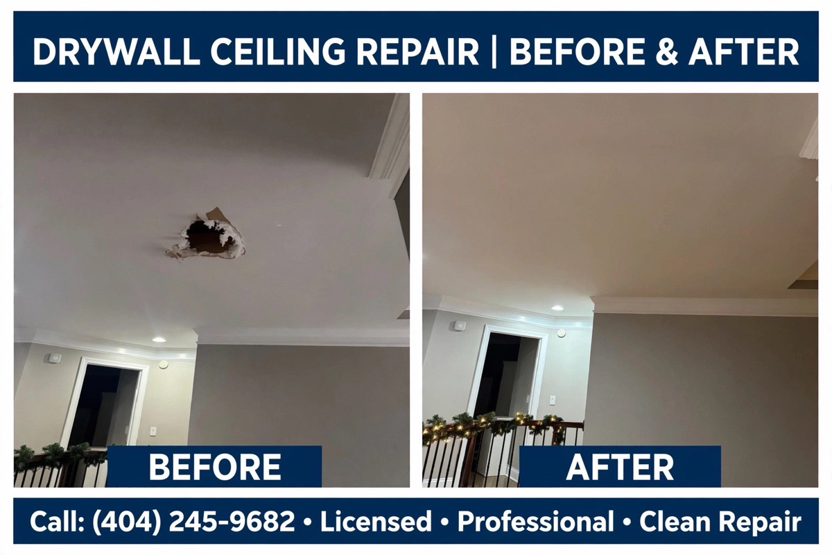Ceiling Water Damage Repair — Saeid Nuorollahi