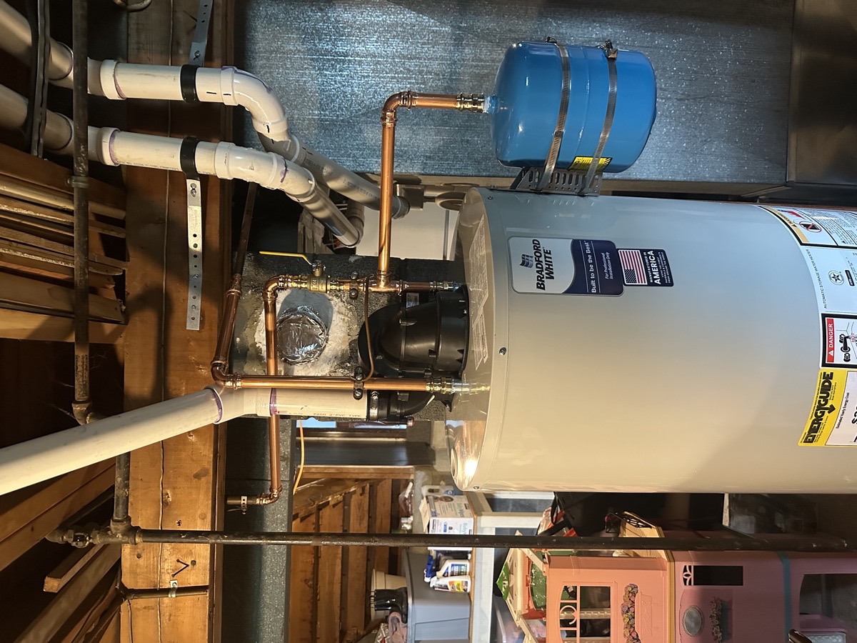 Water Heater Install — Jo Taylor