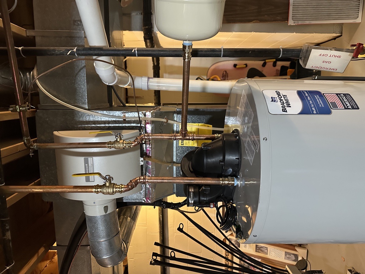 Water Heater Install — Jo Taylor