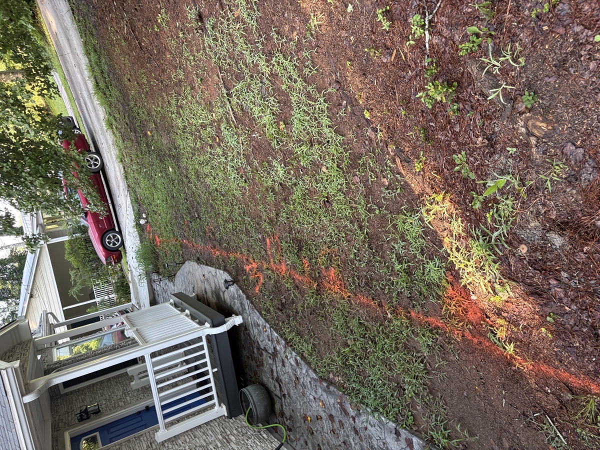 French drain installation — Carlos McAllister