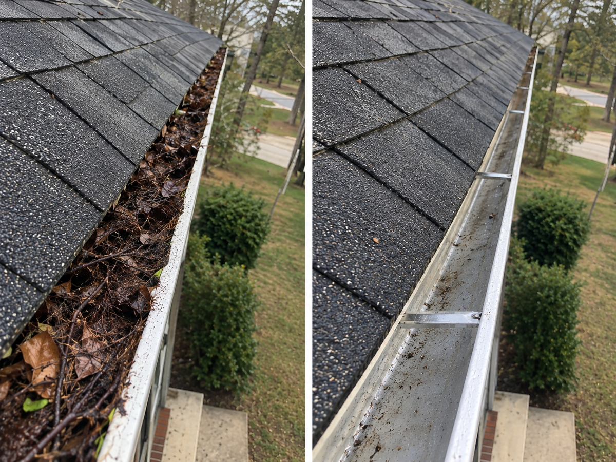 Gutter cleaning — Carlos McAllister