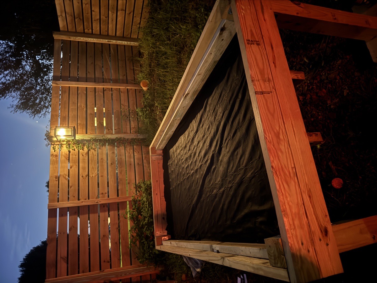 custom garden bed — John McKinney