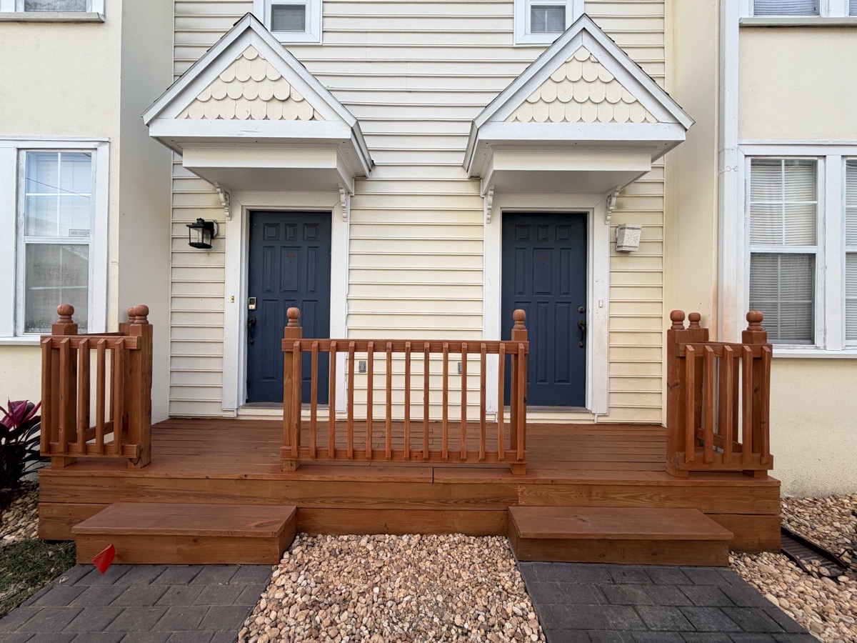 Wood Deck Installation — Vladimir Moncada