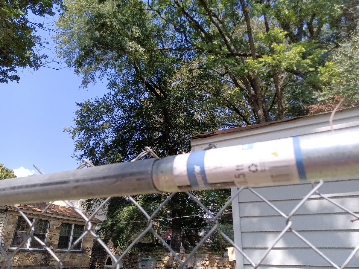 Chain link fence repair — James Handyman Services 
