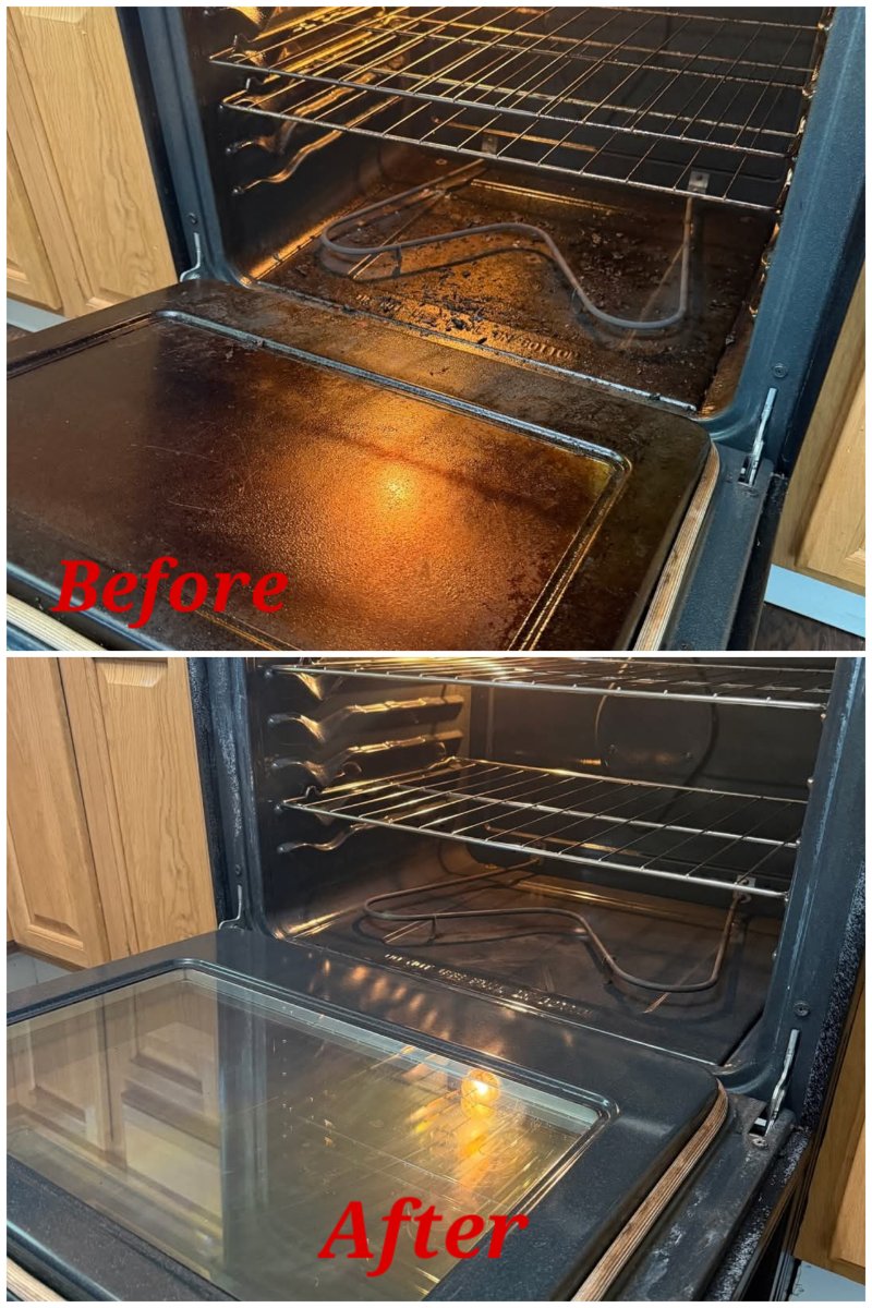Oven Deep Cleaning – Before & After — Dianna Ames