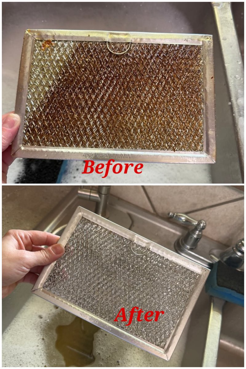 Range Hood Filter Deep Cleaning — Dianna Ames