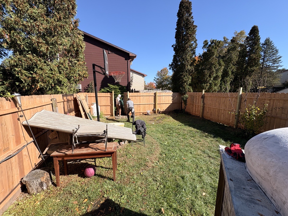 few fences and decks we did painting we literally do everything — Reginald Taylor