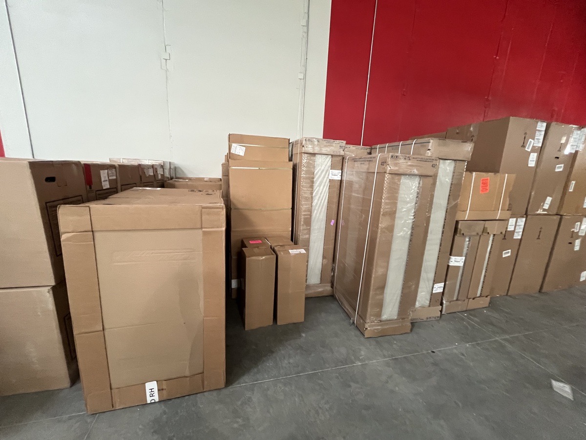 delivered file cabinets,chairs,desk and misc tables. — Feliciano Reyes