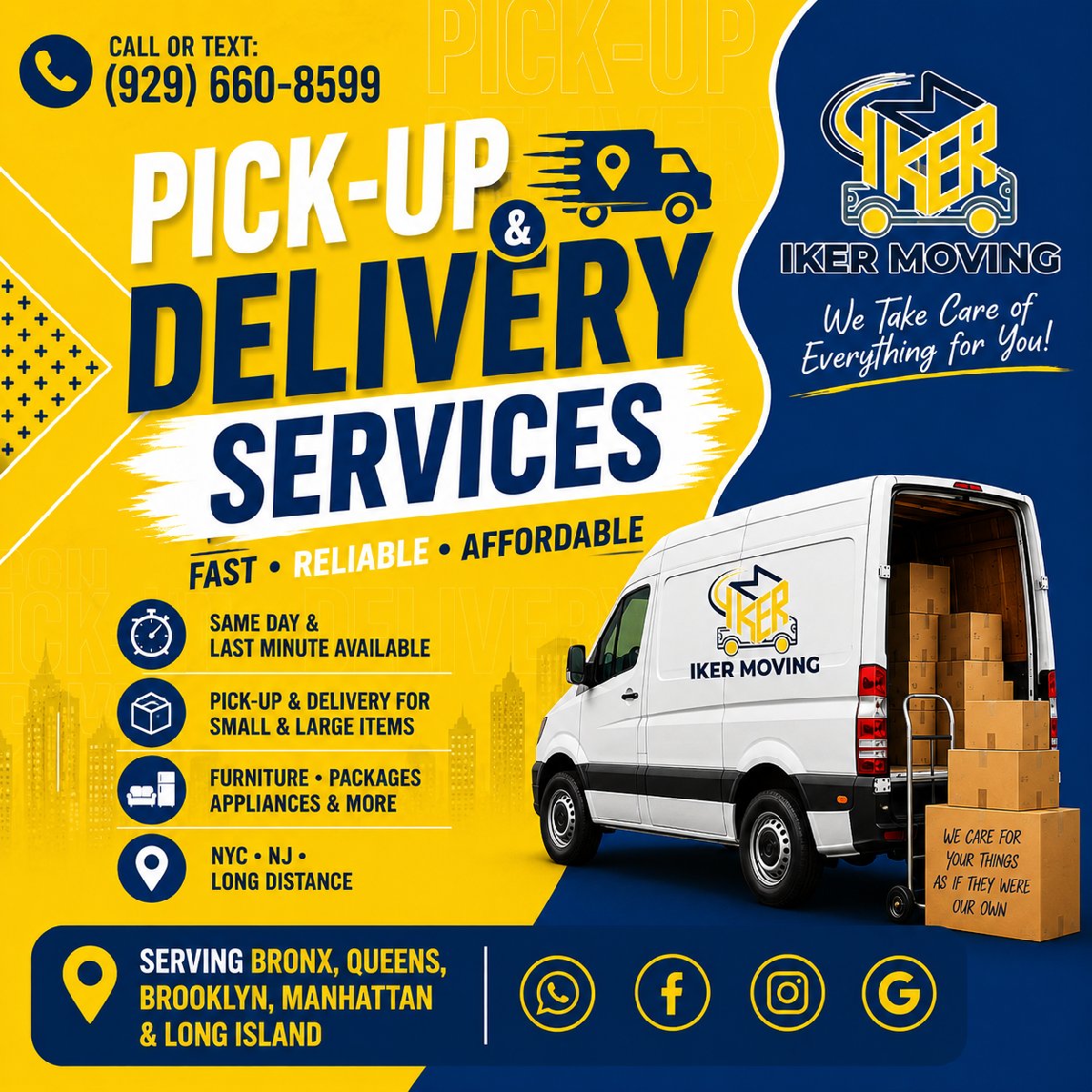Furniture Pick-up and Delivery — Juan Alberto Santiago