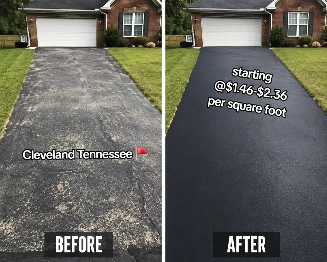 Driveway Sealcoat (No Filler) — Andrew