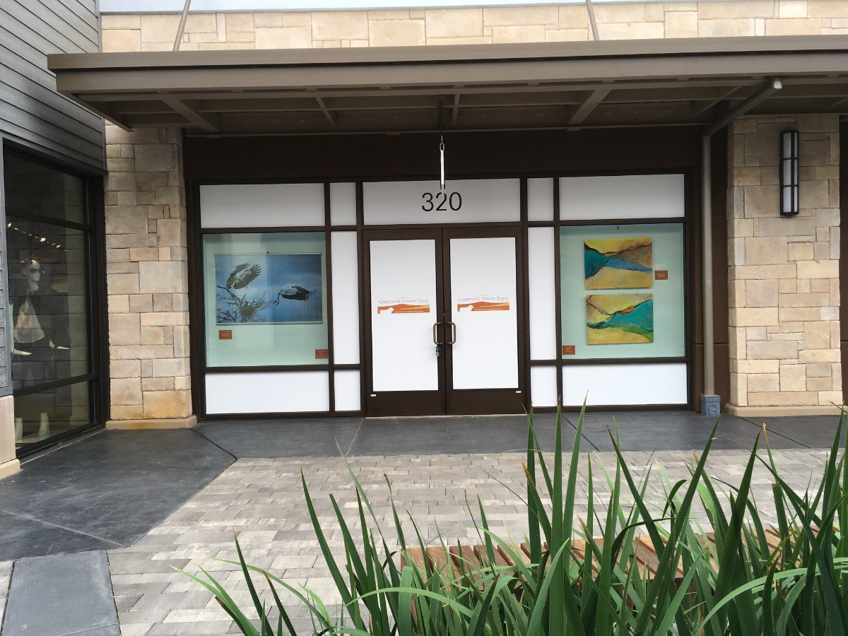 Art exhibit Clarksburg Premium Outlets — orlando morales