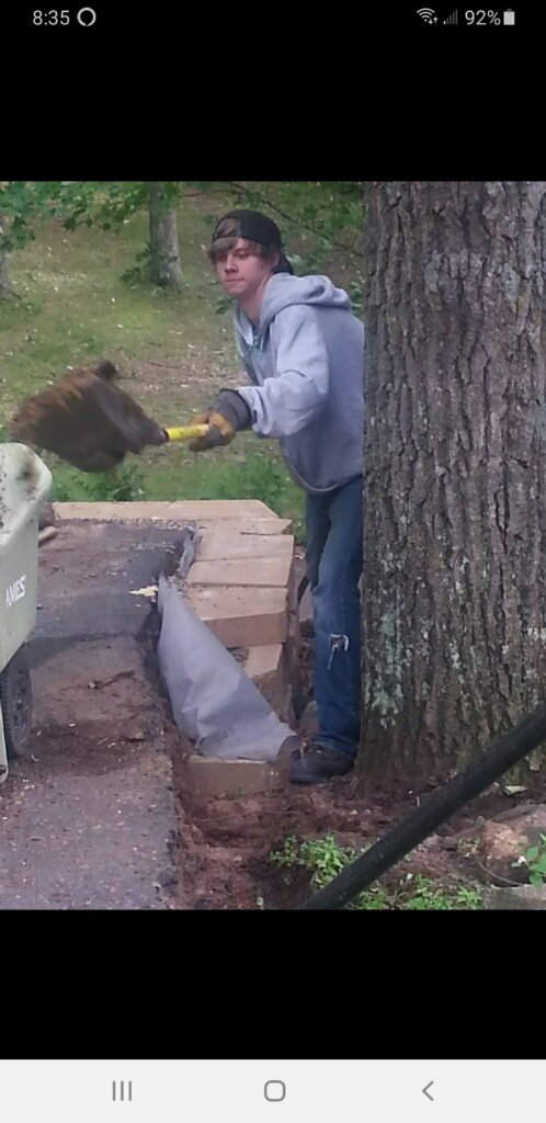 Retaining wall — Jacob Moudry