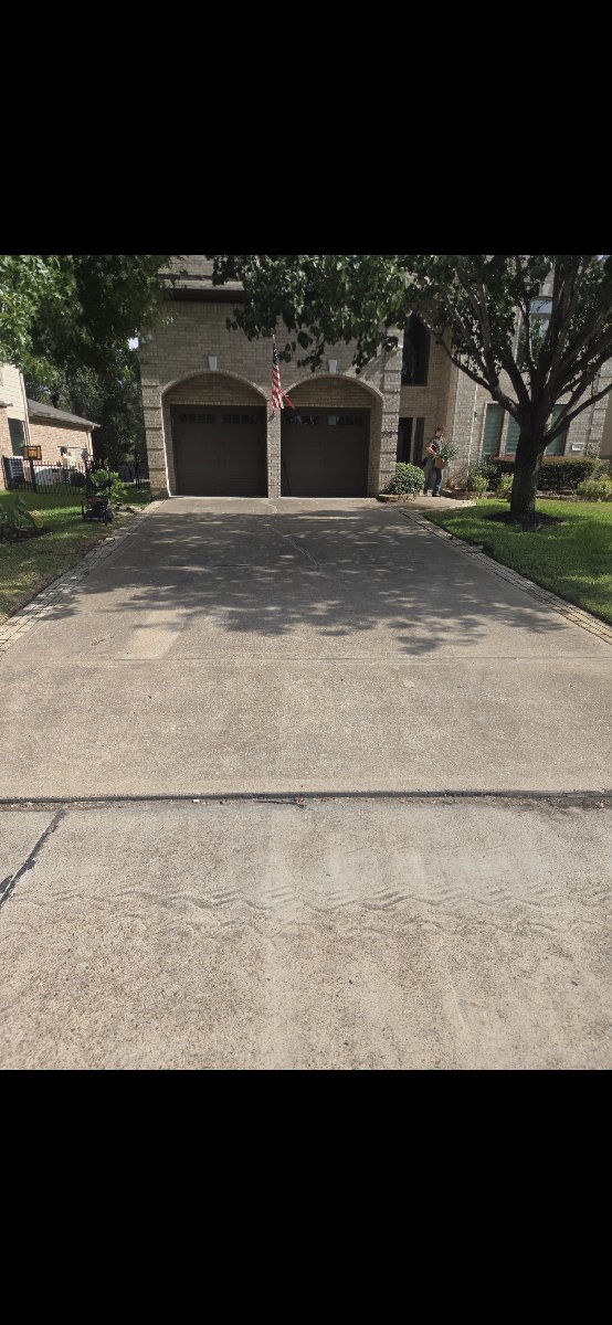 Driveway Pressure Washing — Corbin E