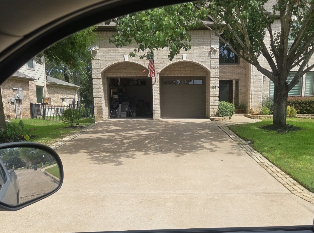 Driveway Pressure Washing — Corbin E