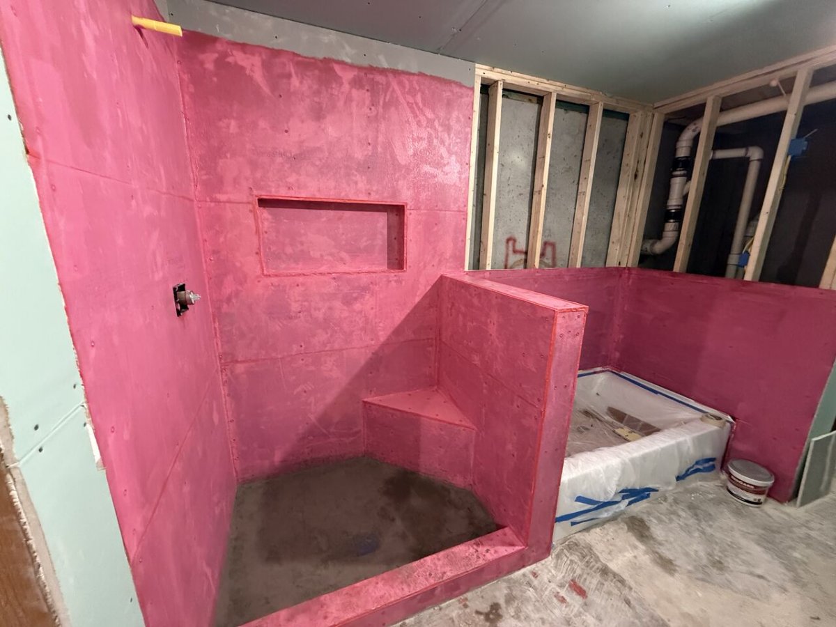 Waterproofing (Master Bathroom) — Metropolitan Restoration