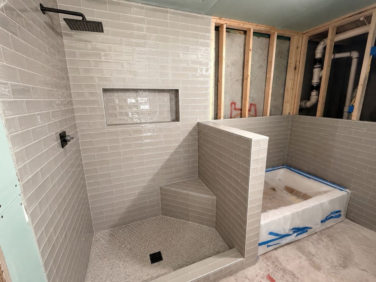 New Master Bathroom Finish work. — Metropolitan Restoration