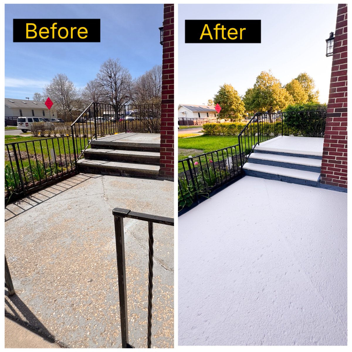 Porch Sealment & Paint — Detailed Operations LLC