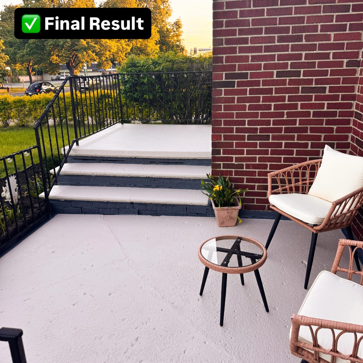 Porch Sealment & Paint — Detailed Operations LLC