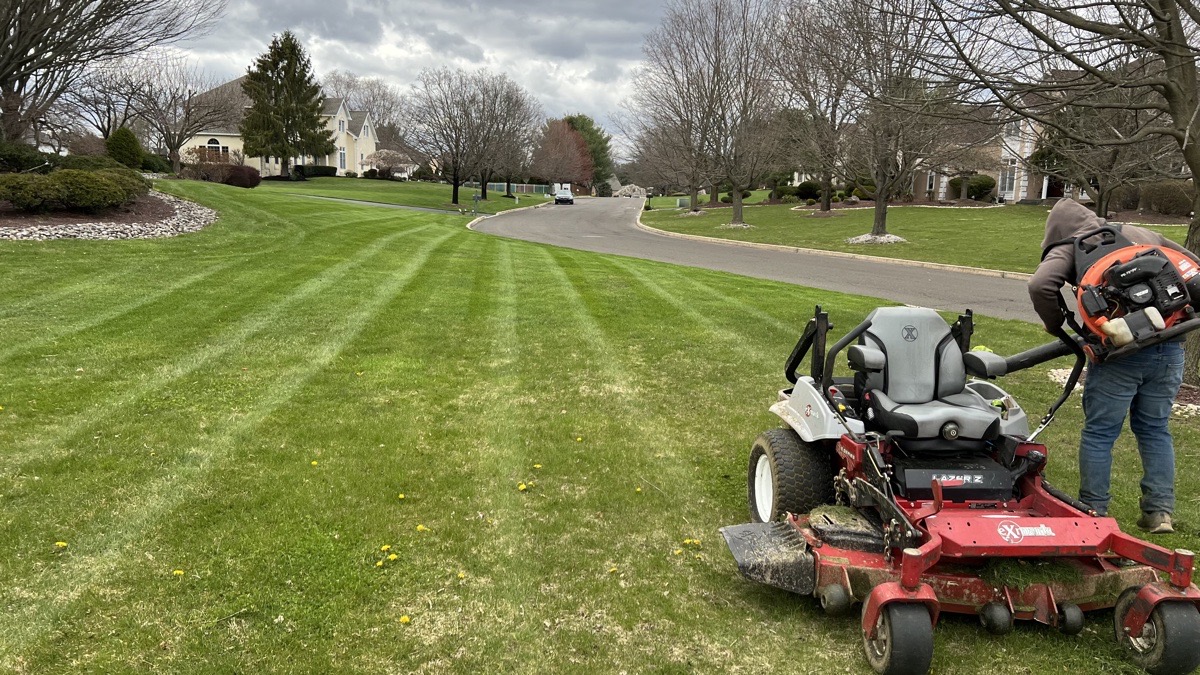 lawn mowing — Riki Lopez