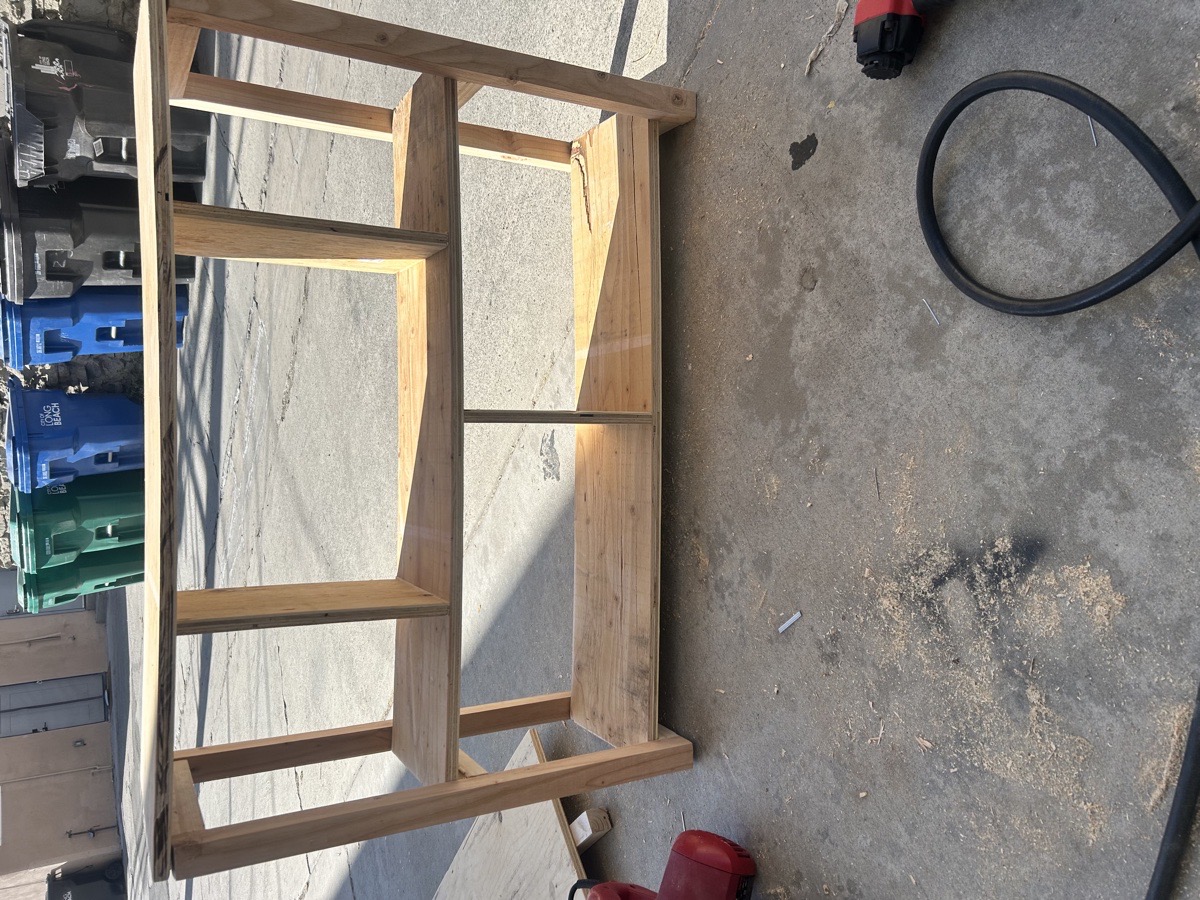 Custom bookshelf — Hannah