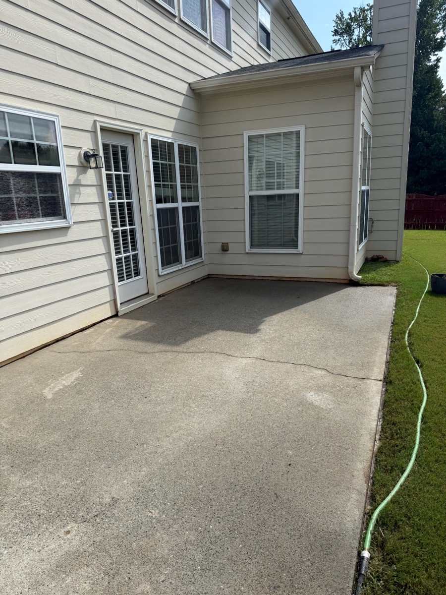 Pressure Washing Before and After — Angel 
