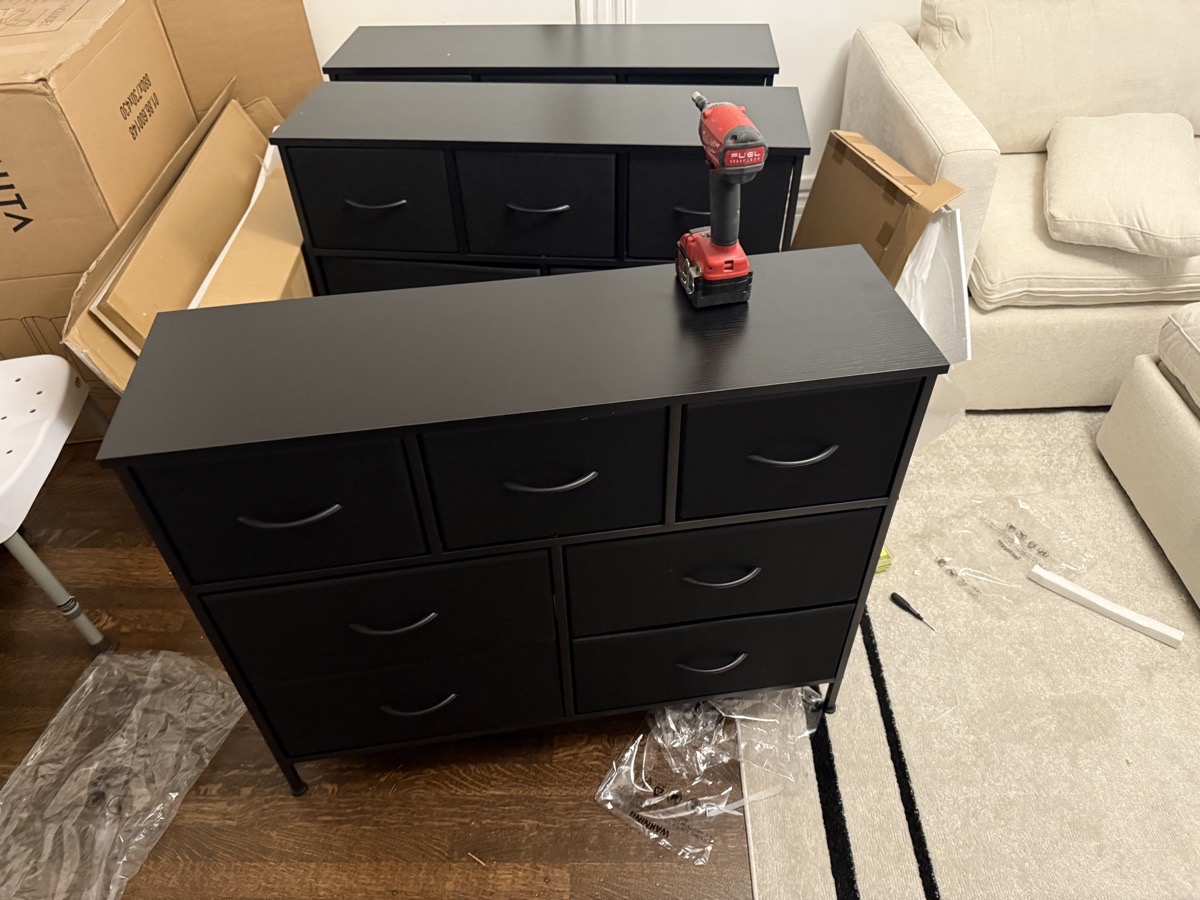 furniture assembly — Nicholas Da Silva 