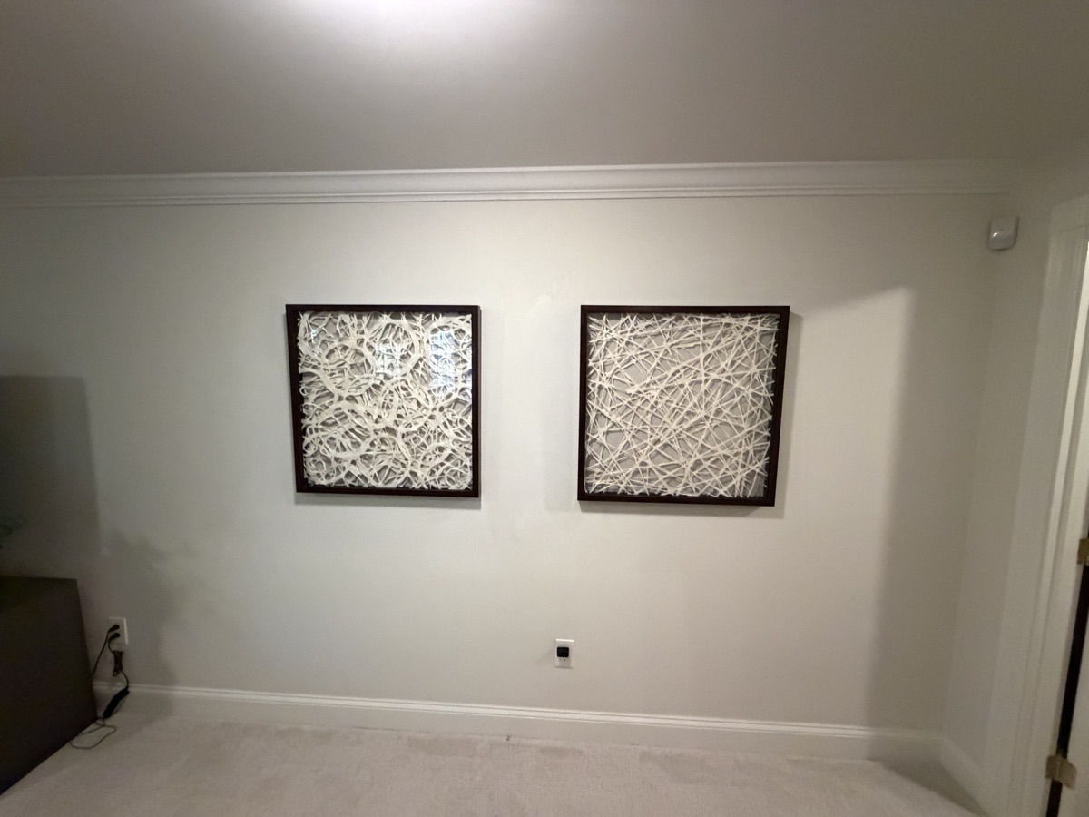 picture hanging — Marquette Warren