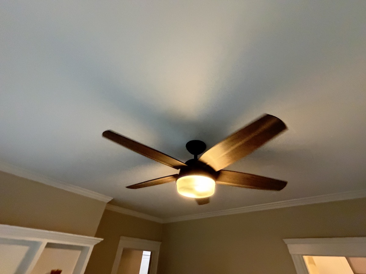 ceiling fan replacement — Marquette Warren