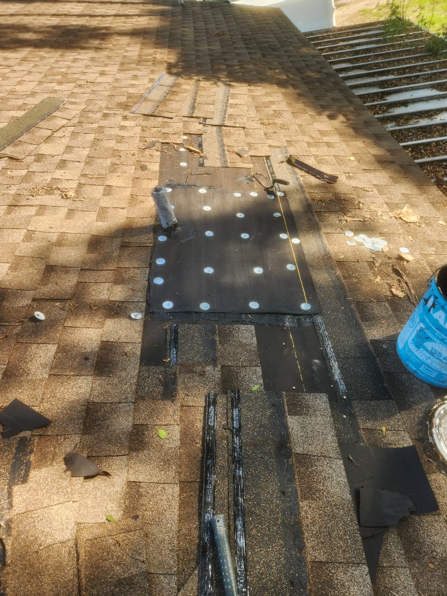 Roof Repair — Paul Brown
