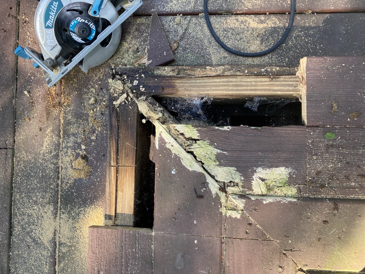 DECK BOARD REPAIR / REPLACE — Fenil Gandhi