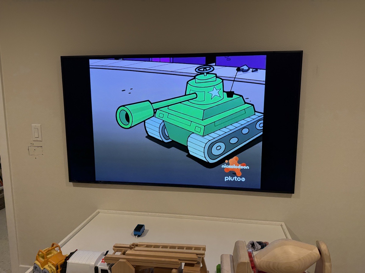 TV mounting — Andrew W