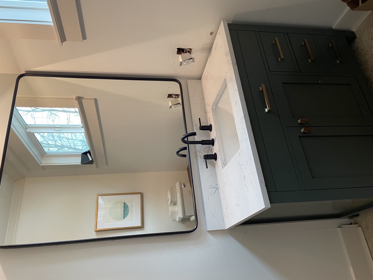 Bathroom Vanity Install — Andrew W