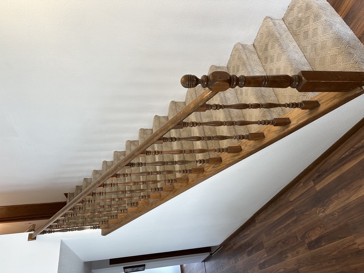 living room and staircase remodel — Schriock Carpentry LLC