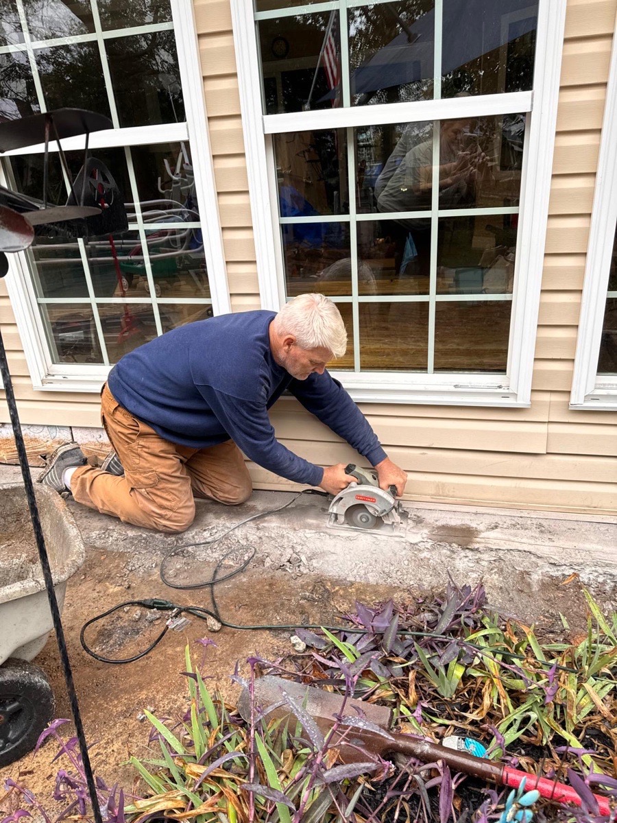 putting new tile — Robert miller