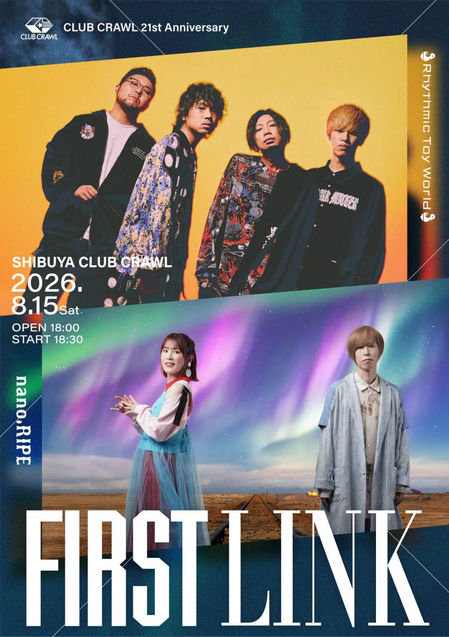 CLUB CRAWL 21st Anniversary「FIRST LINK 」 写真 1