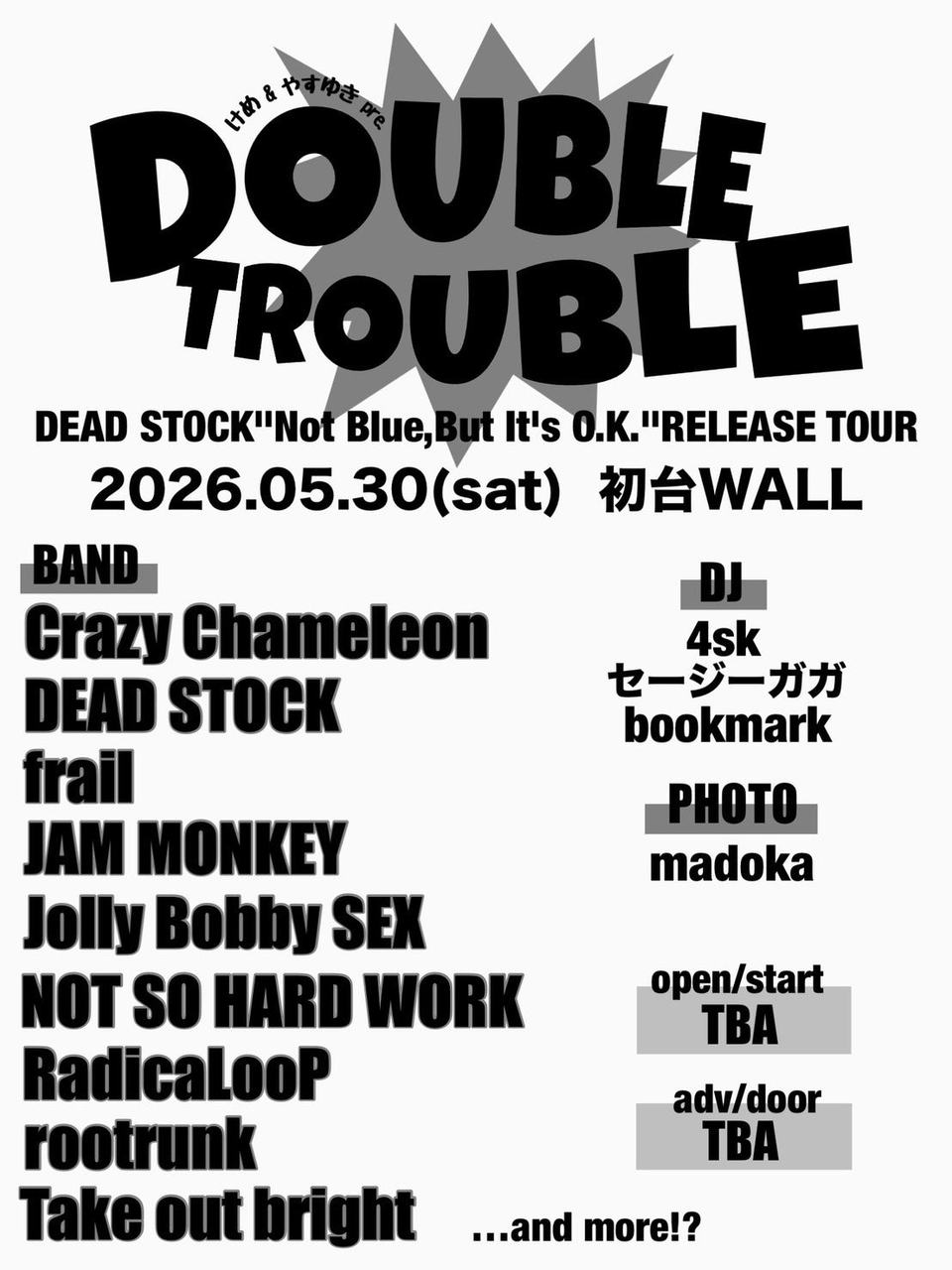 DOUBLE TROUBLE 写真 1