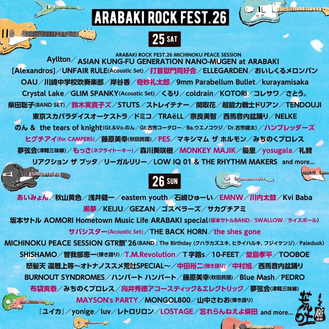 ARABAKI ROCK FEST.26 写真 1
