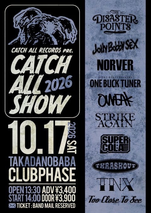 CATCH ALL SHOW 2026 写真 1