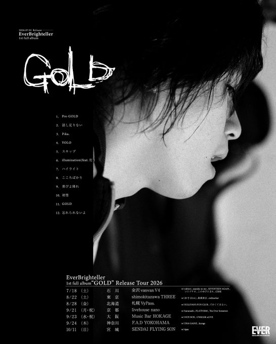『GOLD』Relese Tour 写真 1