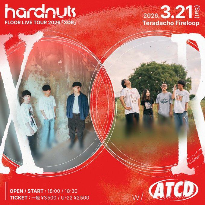 hardnuts FLOOR LIVE TOUR 2026「XOR」 写真 1