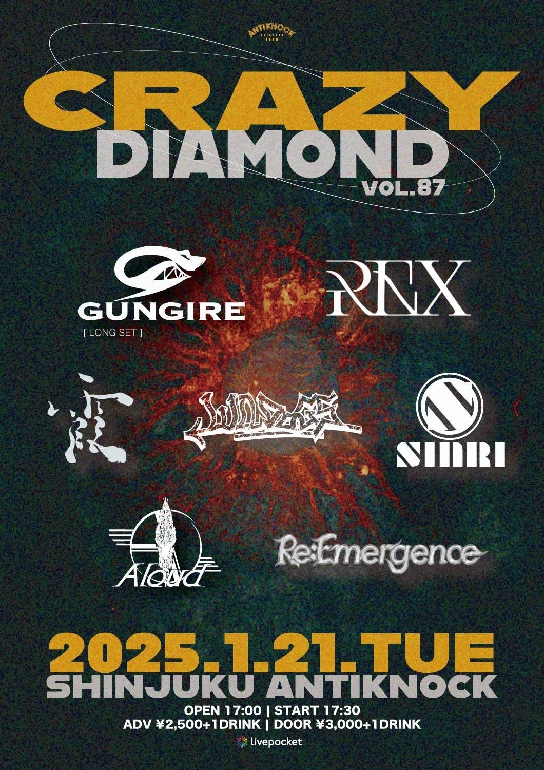 ANTIKNOCK pre. CRAZY DIAMOND vol.87 写真 1