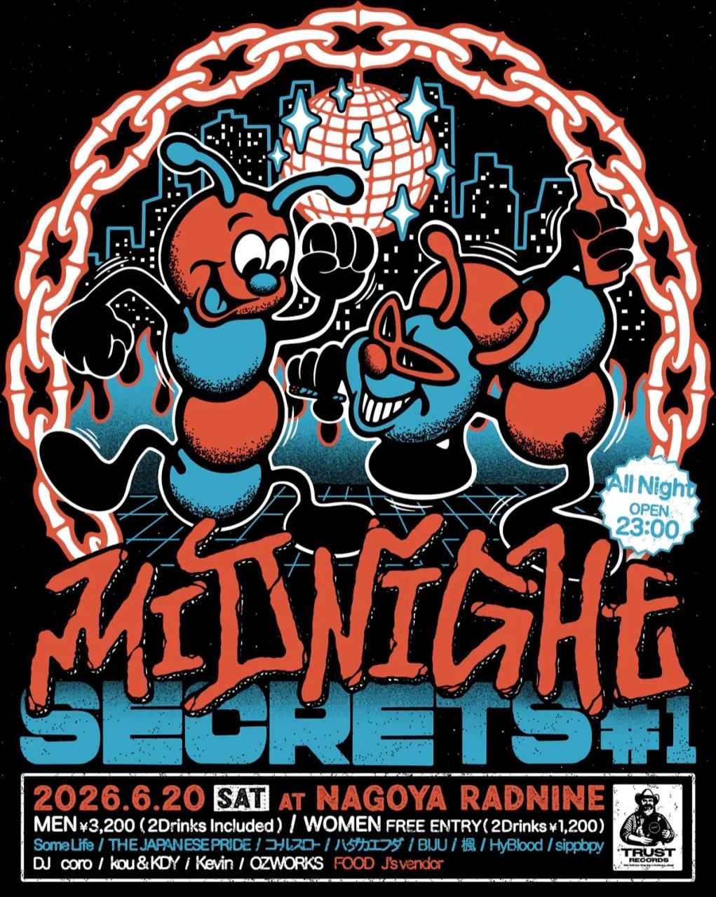 TRUST RECORDS pre. "Midnight Secrets #1" 写真 1