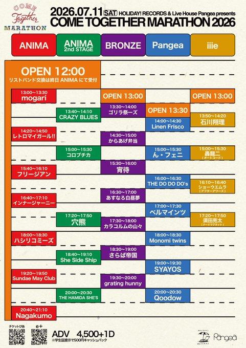 COME TOGETHER MARATHON 2026 写真 1