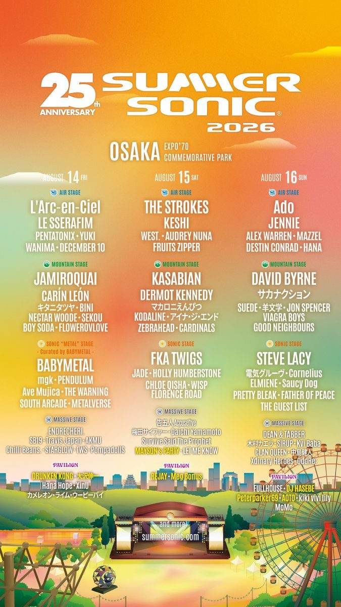 SUMMER SONIC - OSAKA - 写真 1