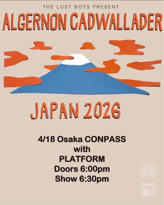 ALGERNON CADWALLADER JAPAN 2026 写真 1