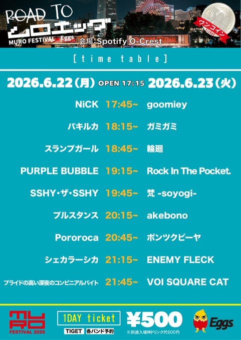 ROAD TO ムロエッグ 写真 2