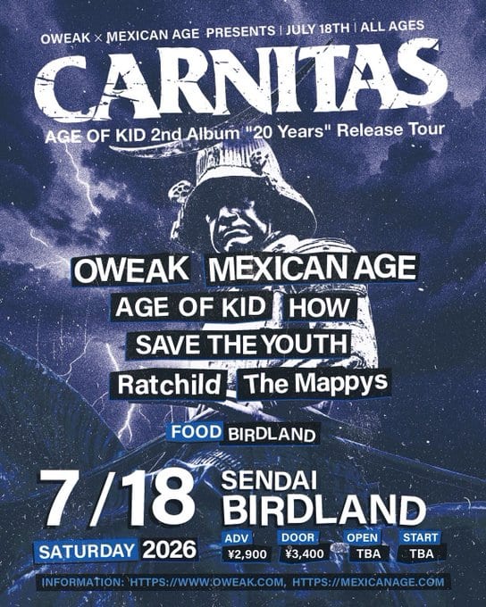 CARNITAS -AGE OF KID “20 Years” Release Tour- 写真 1